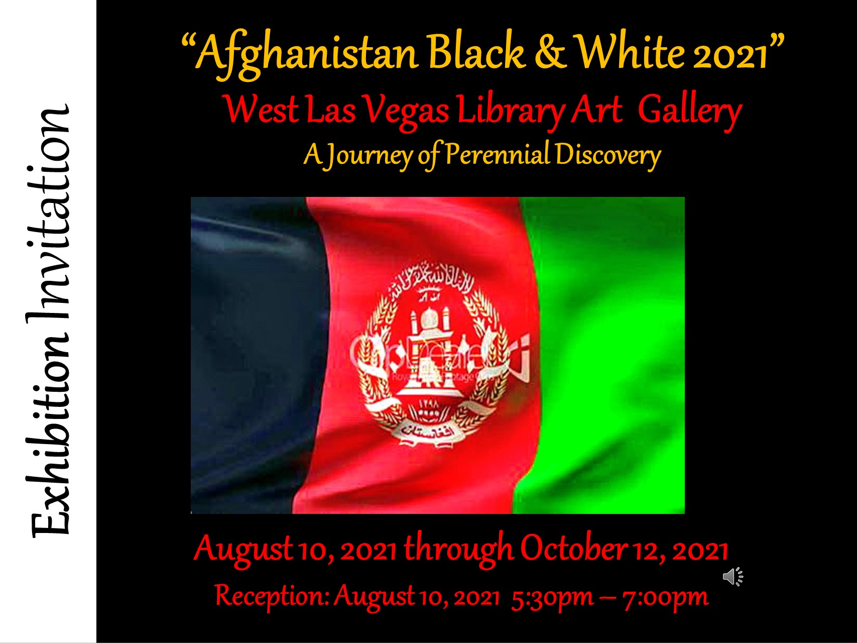 Afghanistan Black & White Exhibition Las Vegas 2021 August 2021 thru February 2022